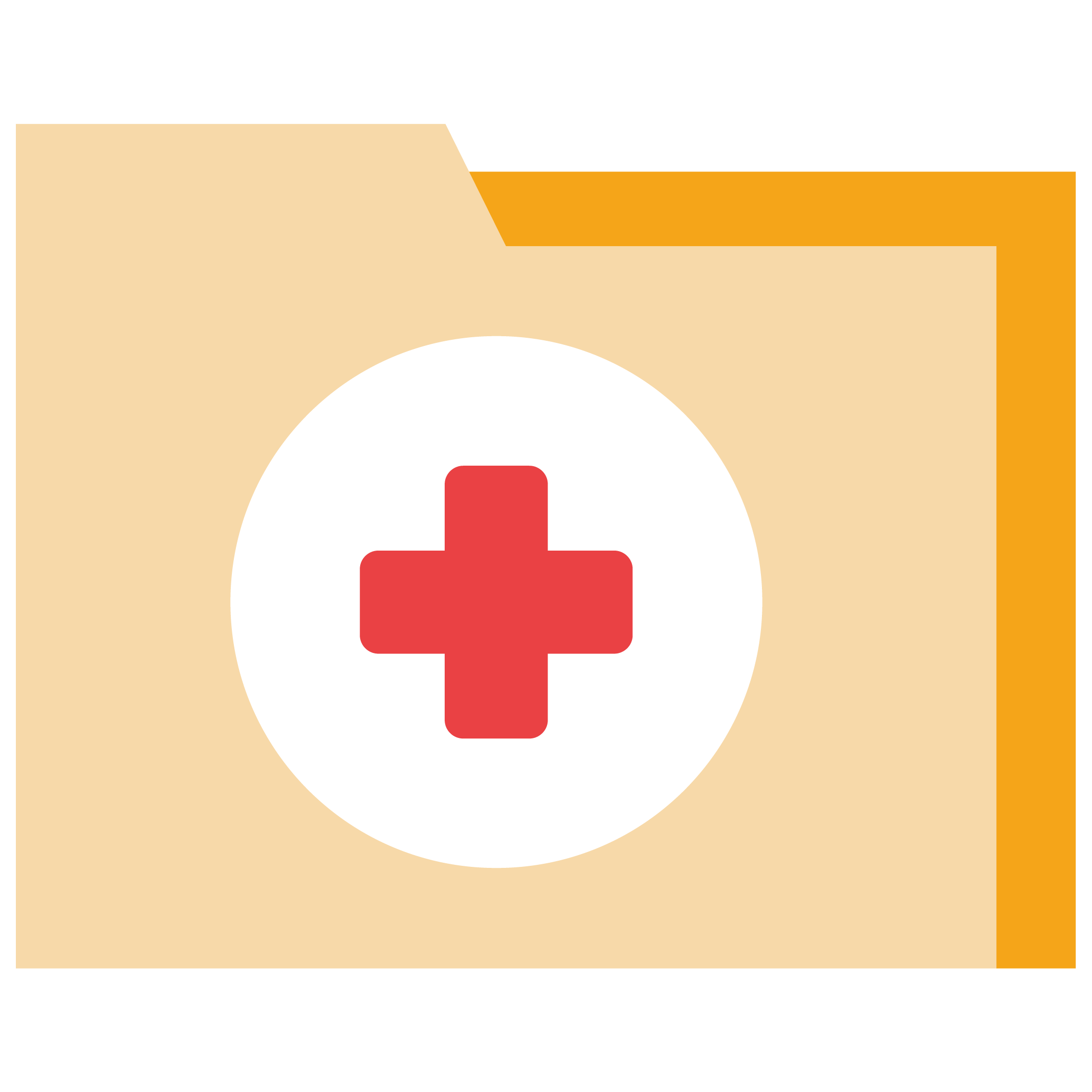 icon of medical folder
